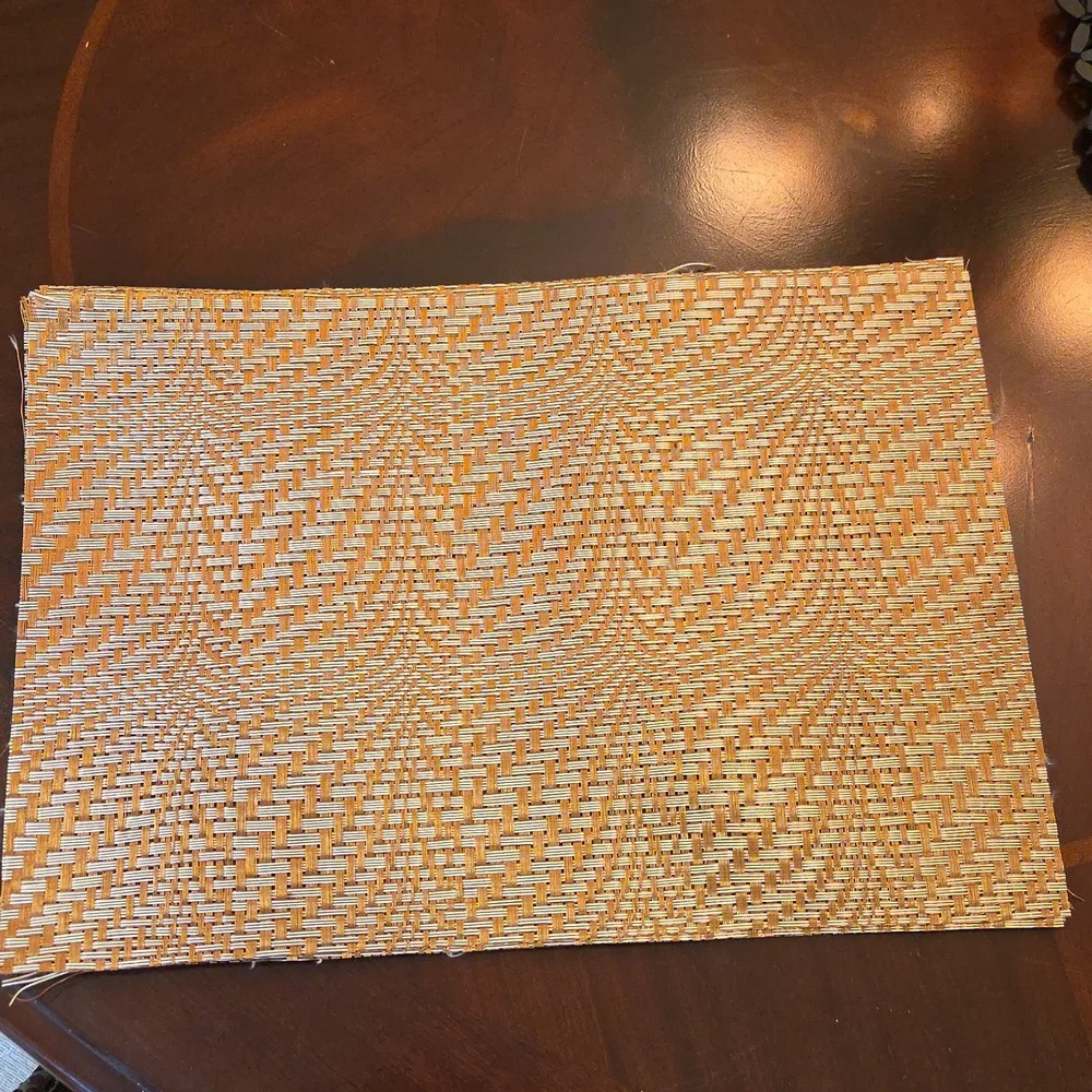 Pier 1 Gold Table Plate Placemats 6